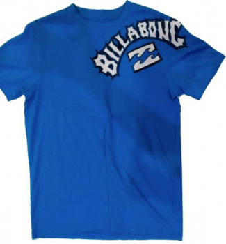 BILLABONG T-Shirt CRITICAL MASS acid blue