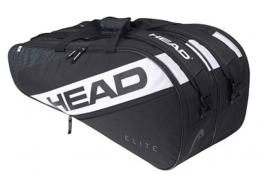 HEAD Elite 9R Tennis bag  black white