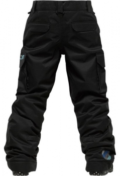 BURTON boys EXILE CARGO Pants  true black  stick