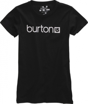 BURTON T-Shirt 1/2 women Her Logo  true black