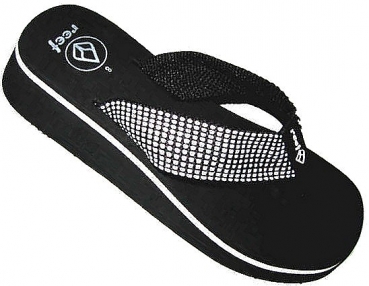 REEF woman Sandal HOPSCOTCH black