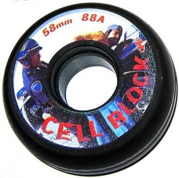 HYPER Inline Skate Rolle CELL BLOCK 58mm 88a 4er Set