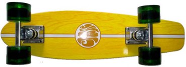CHOKE Skateboard WOODY sun  (22 inch) 56cm x 16cm