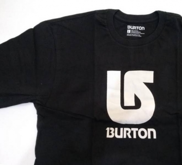 BURTON T-Shirt 1/2 Logo Vertical black