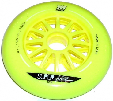 MATTER Inline Skate Rolle JUICE F1 110 mm F1 EMT yellow yellow