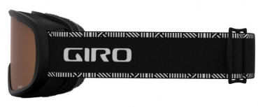 GIRO Goggle MOXIE black and white chute  amber gold + yellow 84 lens