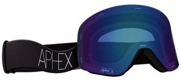 APHEX Goggle OXIA black  photochromatic revo blue