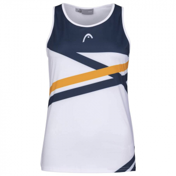 HEAD women PERFORMANCE Tank Top  white orange