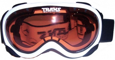 TRANS Goggle POWDER white orange 55
