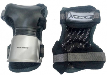 Preview: POWERSLIDE Protection Set PRO AIR black silver