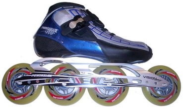 POWERSLIDE Inline Skates C4 blue 100 13.3 165mm