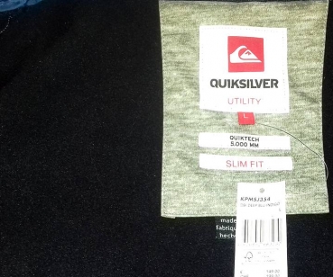 QUIKSILVER Softshell BLADE  Farbe: deep blue indigo