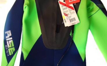 Preview: NP Surf Steamer RISE 5/4/3 GB back zip  blue green  LS men