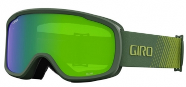 GIRO Goggle ROAM green streaker  loden green 26 + yellow 84 lens