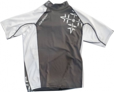 OXBOW Rush Guard  white grey  4-Flower  SS