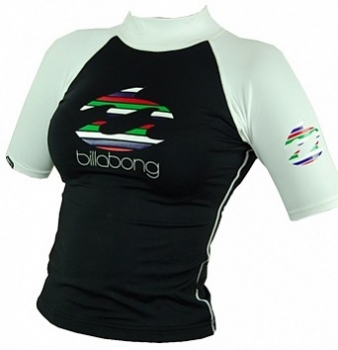 BILLABONG Rush Guard CRUSH girl  black