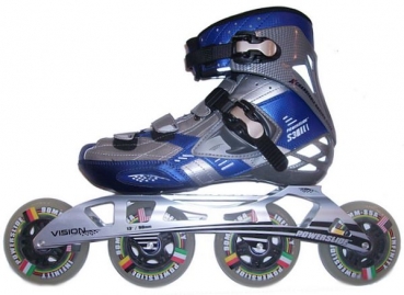 POWERSLIDE Inline Skates S3 blue silver 165