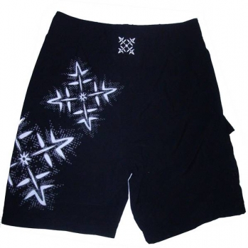 OXBOW Board Short 4 Flower  black