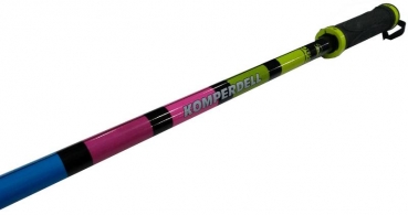 KOMPERDELL Ski Stock SLOPESTYLE  lime pink blue