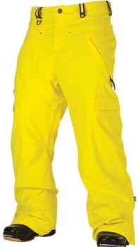 BONFIRE men SPECTRAL Pants yellow
