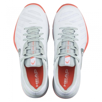 Preview: HEAD women Tennisschuhe EVO 2.0 Clay white salmon
