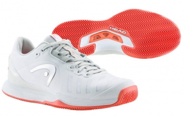 Preview: HEAD women Tennisschuhe EVO 2.0 Clay white salmon