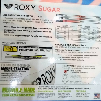 ROXY Snowboard XOXO  blue