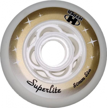 HYPER Inline Skate Rolle SUPERLITE  white  80mm 82a 8er Set
