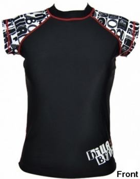 BILLABONG Rush Guard SURF girl black