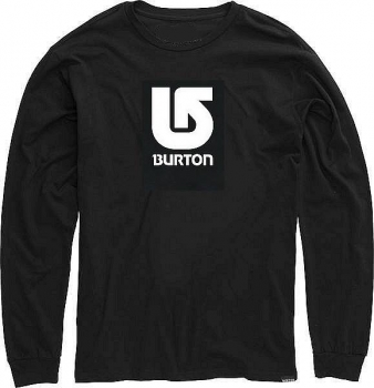 BURTON T-Shirt 1/1  Logo Vertical Farbe: black