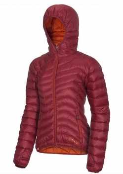 OCUN Daunenjacke TSUNAMI women  red rooibos
