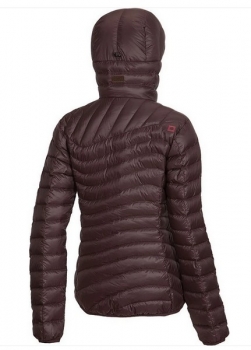 OCUN Daunenjacke TSUNAMI women  chocolate garnet red