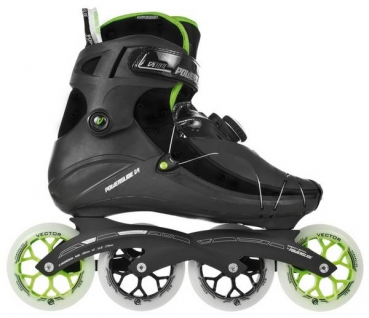 POWERSLIDE Inline Skates VI 90 flyte  black green