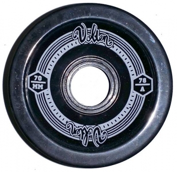 VOLTEN Longboard Wheel Set 70mm 78a  black