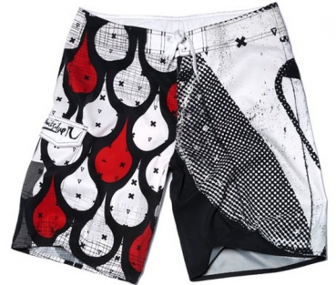 QUIKSILVER Board Short WATER DROPS black qambs096