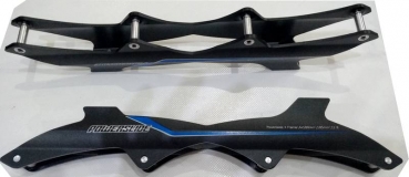 POWERSLIDE Schiene X-Frame  4x100mm  195mm black blue