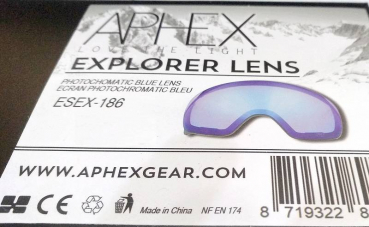 APHEX Lens EXPLORER photochromatic