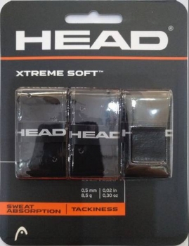 Head Over Grip XTREME Soft black 3-Pack