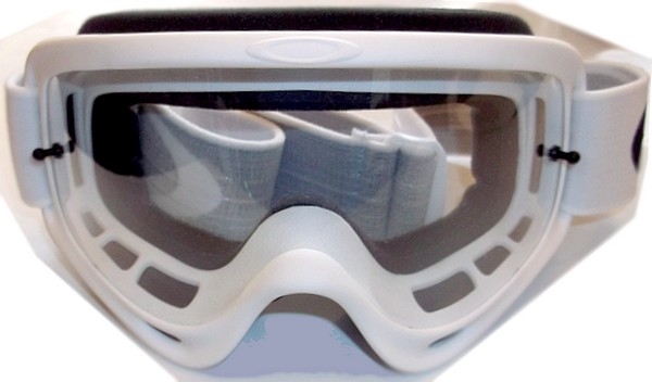 OAKLEY MX Goggle white clear