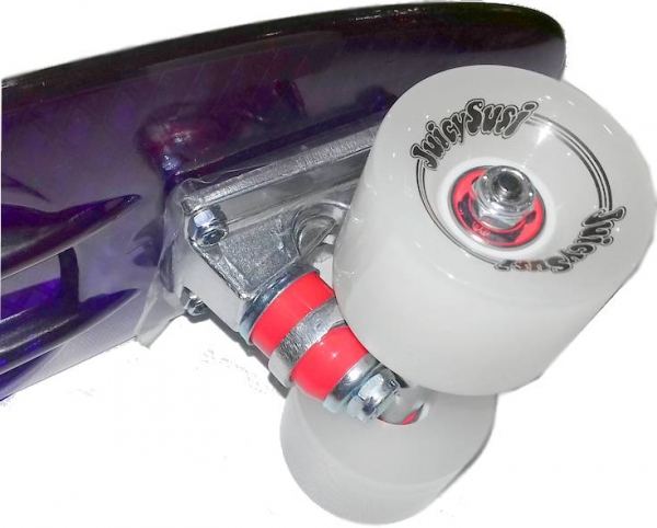 JUICY SUSI Vinyl Board 22.5 purple translucent LED (fothon white9