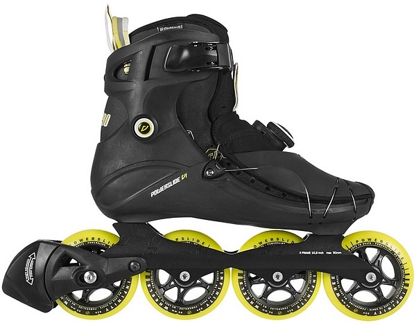 POWERSLIDE Inline Skates VI 90  black yellow