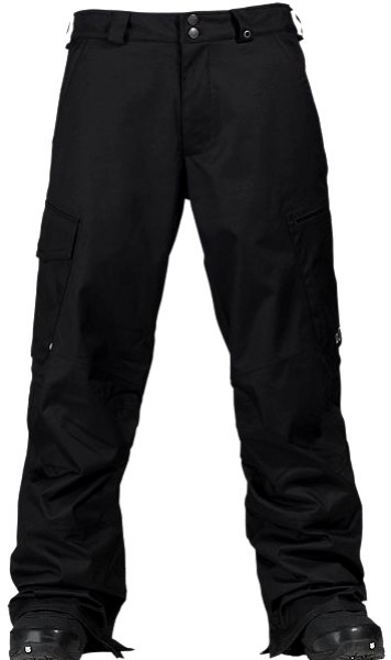BURTON men CARGO Pants true black