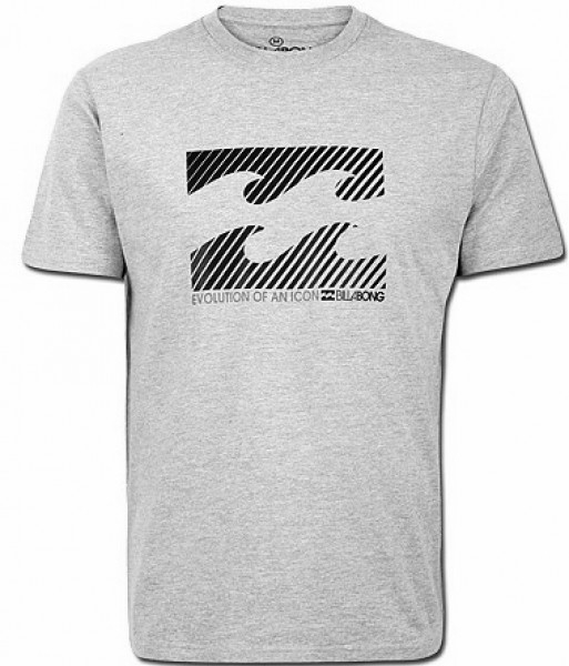 BILLABONG T-Shirt BOX grey heather