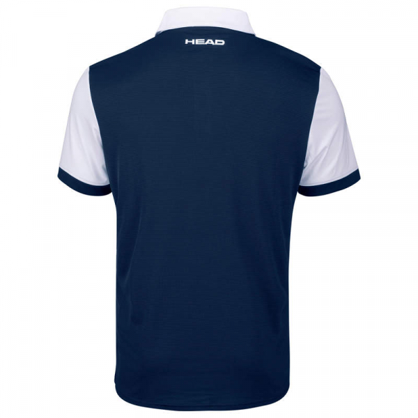 HEAD men Polo Shirt DAVIES  dark blue white