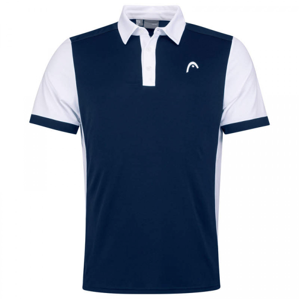 HEAD men Polo Shirt DAVIES  dark blue white