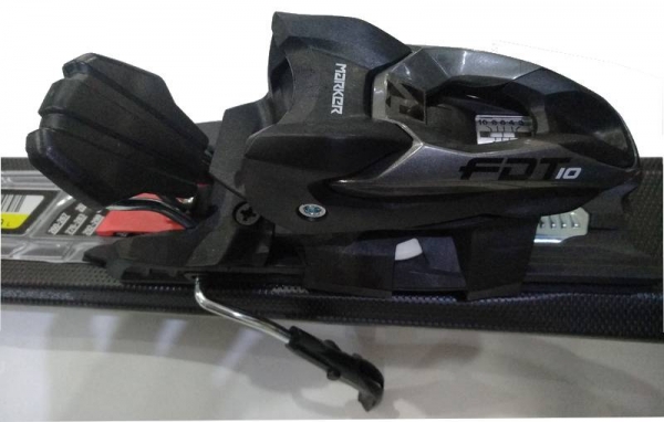 VÖLKL Ski Set DEACON RTL 7.6 black gold + Bindung  Marker FDT TP 10