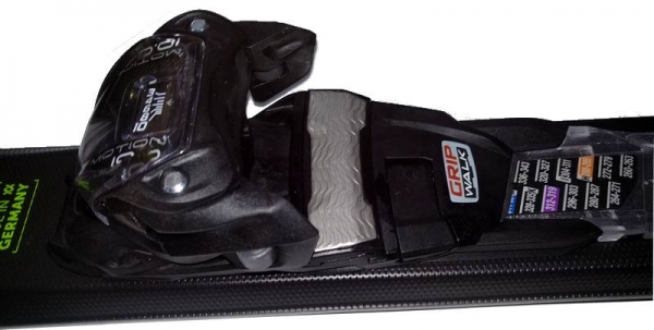 VÖLKL Ski Set DEACON RTL 8.0 grey yellow + Bindung  Marker FDT TP 10