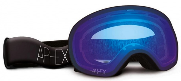 APHEX Goggle EXPLORER black  photochromatic revo blue