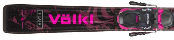 VÖLKL Ski Set FLAIR JR + Bindung  Marker VMotion 7.0