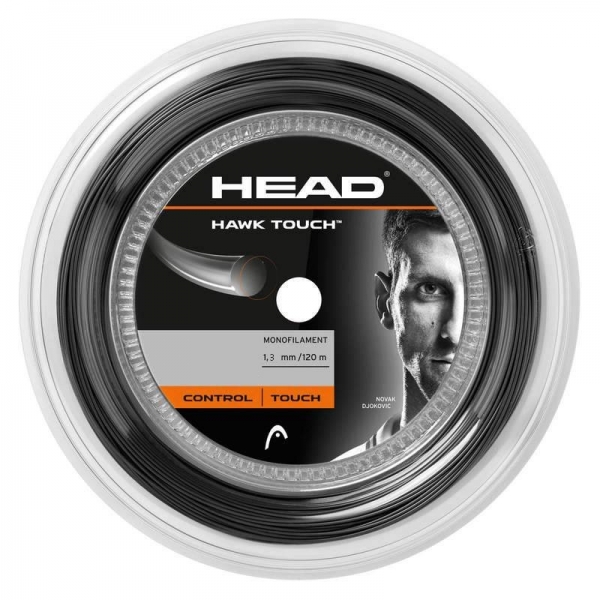 HEAD Saite Hawk Touch 1.3mm anthrazite 120m Rolle